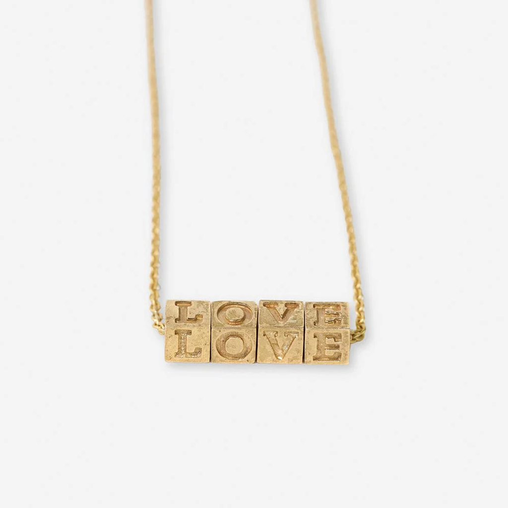 Love Goldie Necklace Ink & Alloy Jewelry - Necklaces