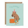Capy Birthday Capybara Birthday Card Inklings Paperie Cards - Birthday