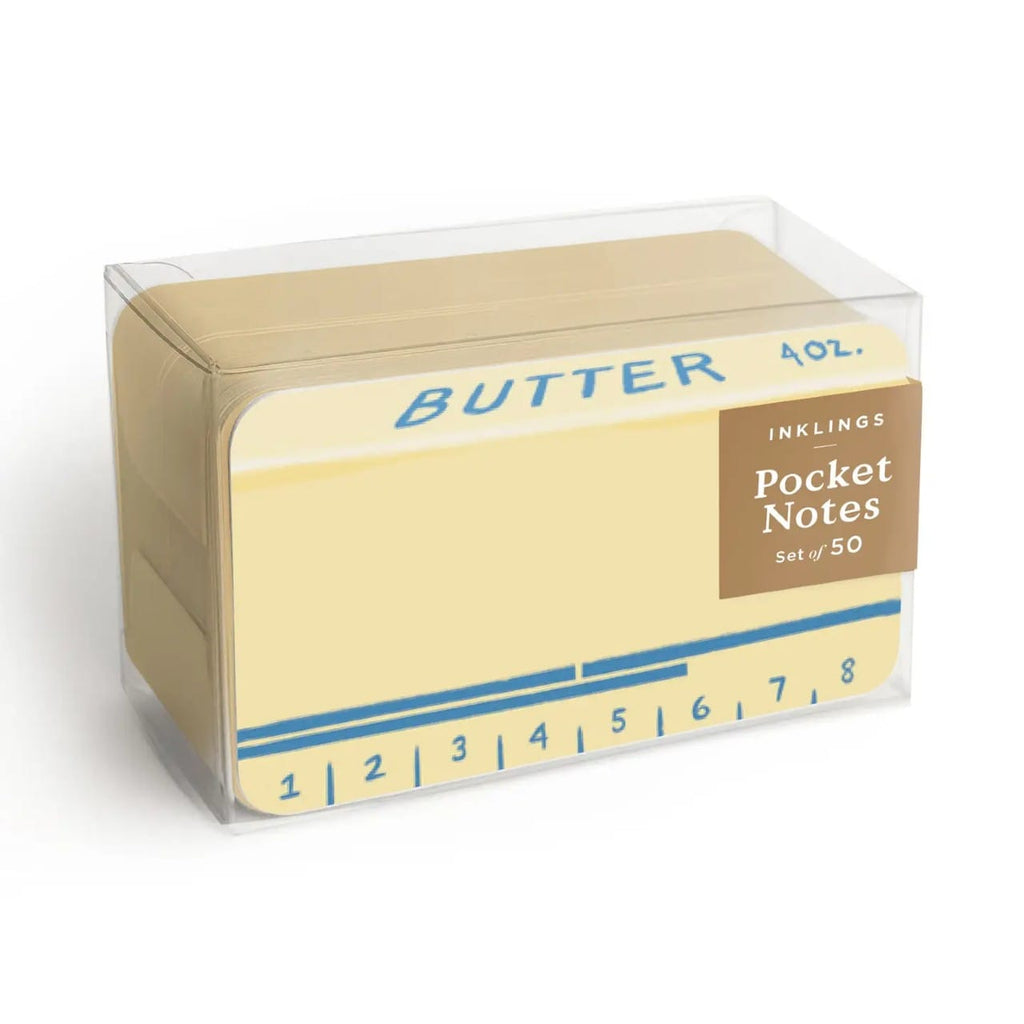 Butter Pocket Notes Inklings Paperie Cards - Boxed Cards - Notecards