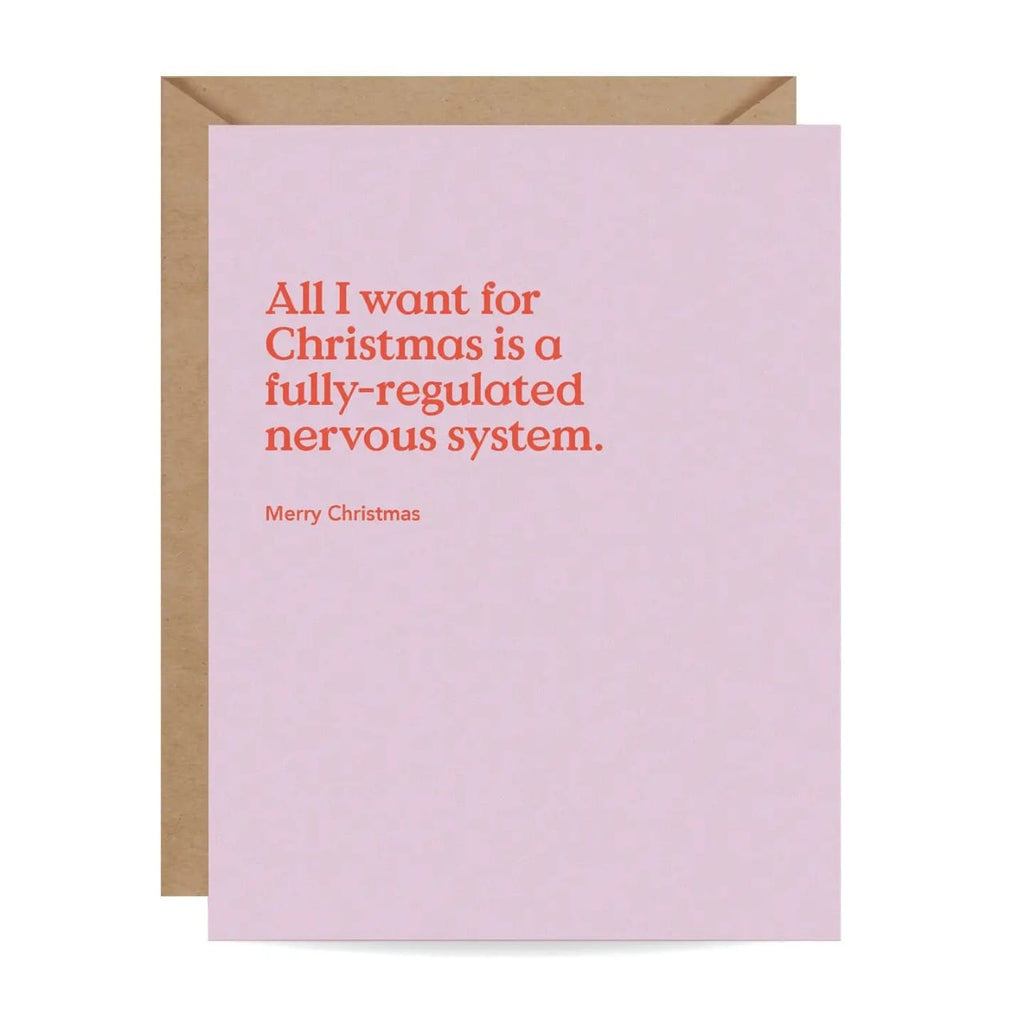All I Want For Christmas Christmas Card Inklings Paperie Cards - Holiday - Christmas