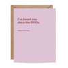 Since The 1900's Anniversary Card Inklings Paperie Cards - Love - Anniversary