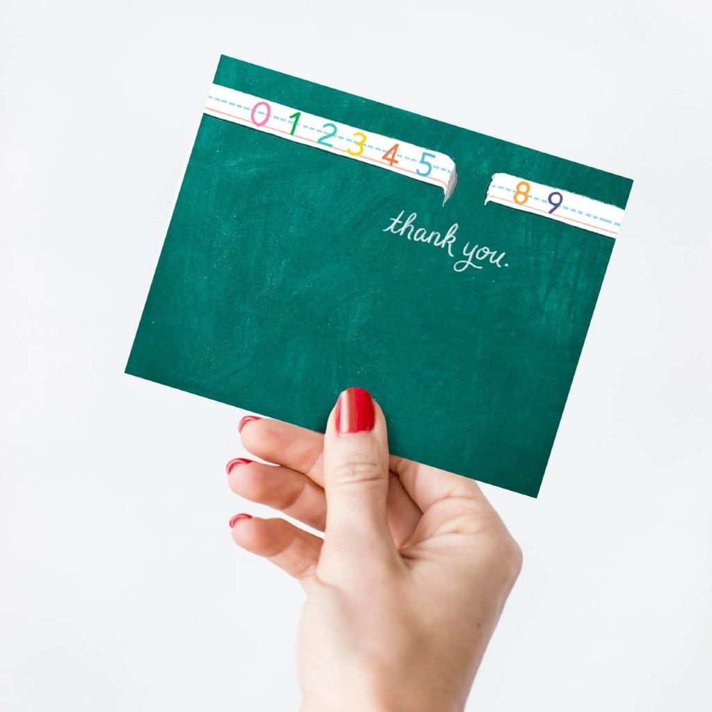 6-7 Thank You Teacher Card Inklings Paperie Cards - Teacher