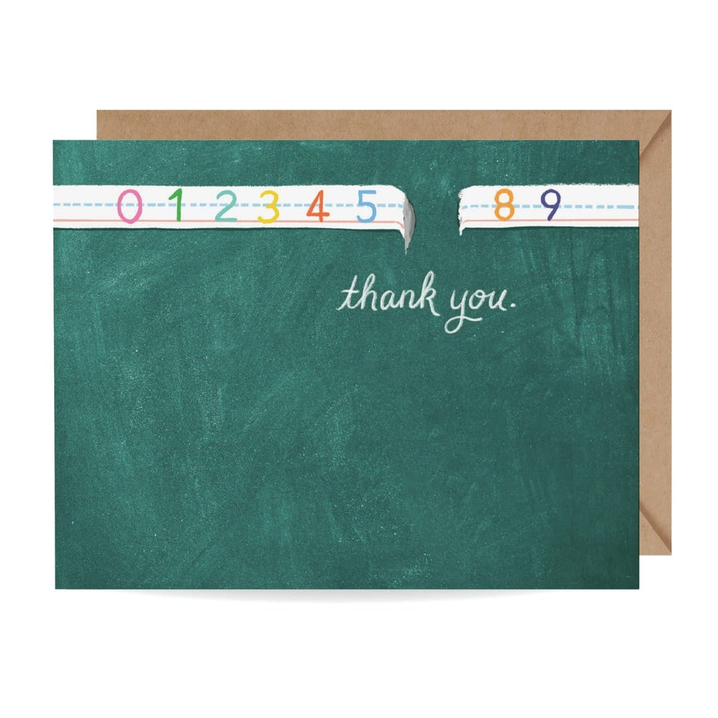 6-7 Thank You Teacher Card Inklings Paperie Cards - Teacher