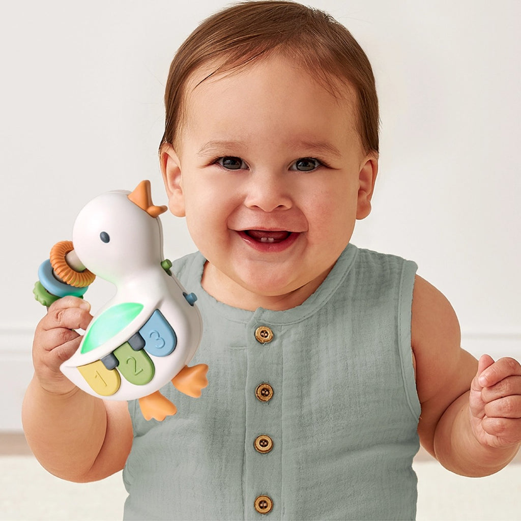 Bitzy Tunes Light-Up Interactive Piano Toy Itzy Ritzy Baby & Toddler - Baby Toys & Activity Equipment