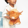 Highland Cow Sweetie Snuggles Plush Itzy Ritzy Baby & Toddler - Baby Toys & Activity Equipment