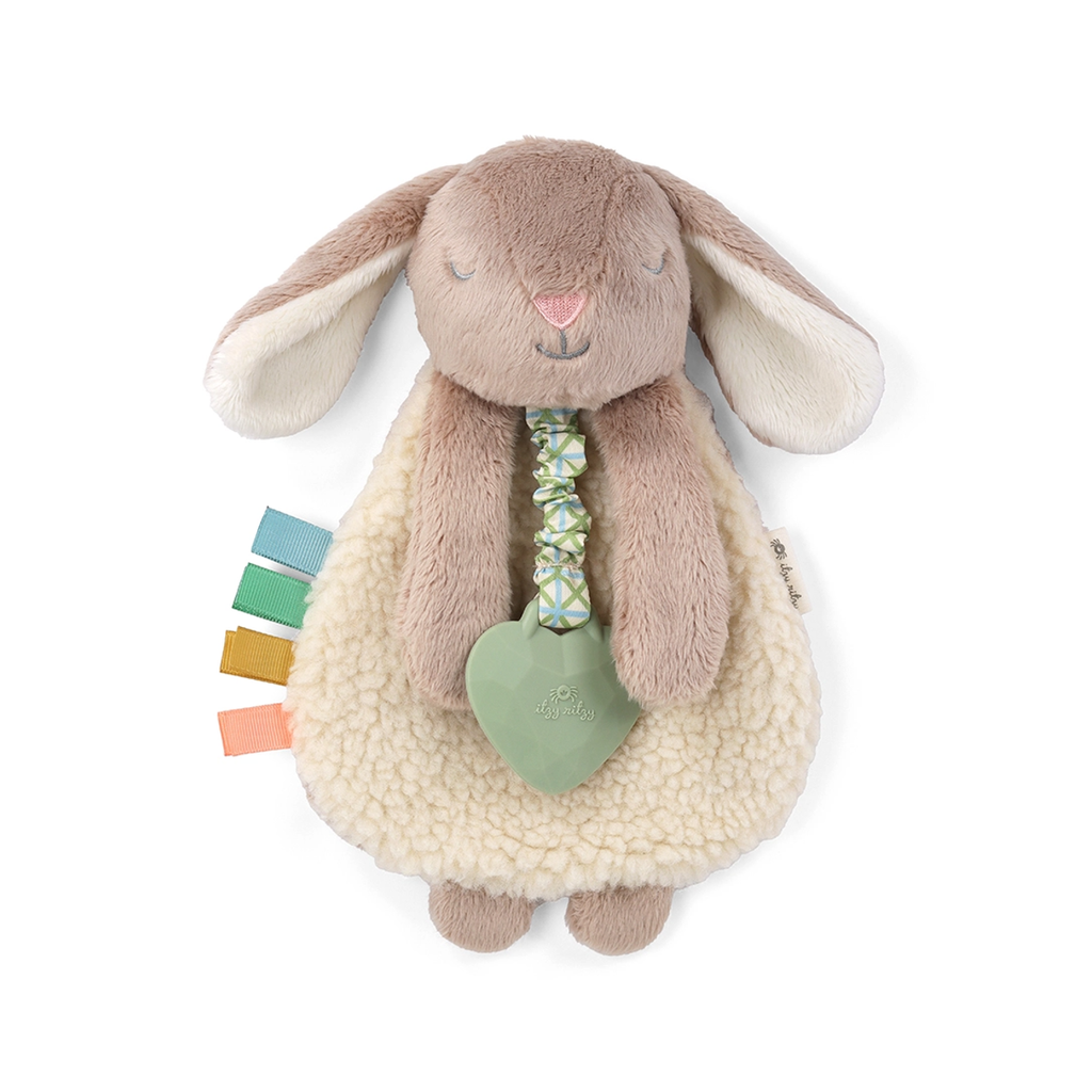 Taupe Bunny Itzy Friends Lovey Plush Itzy Ritzy Baby & Toddler - Baby Toys & Activity Equipment