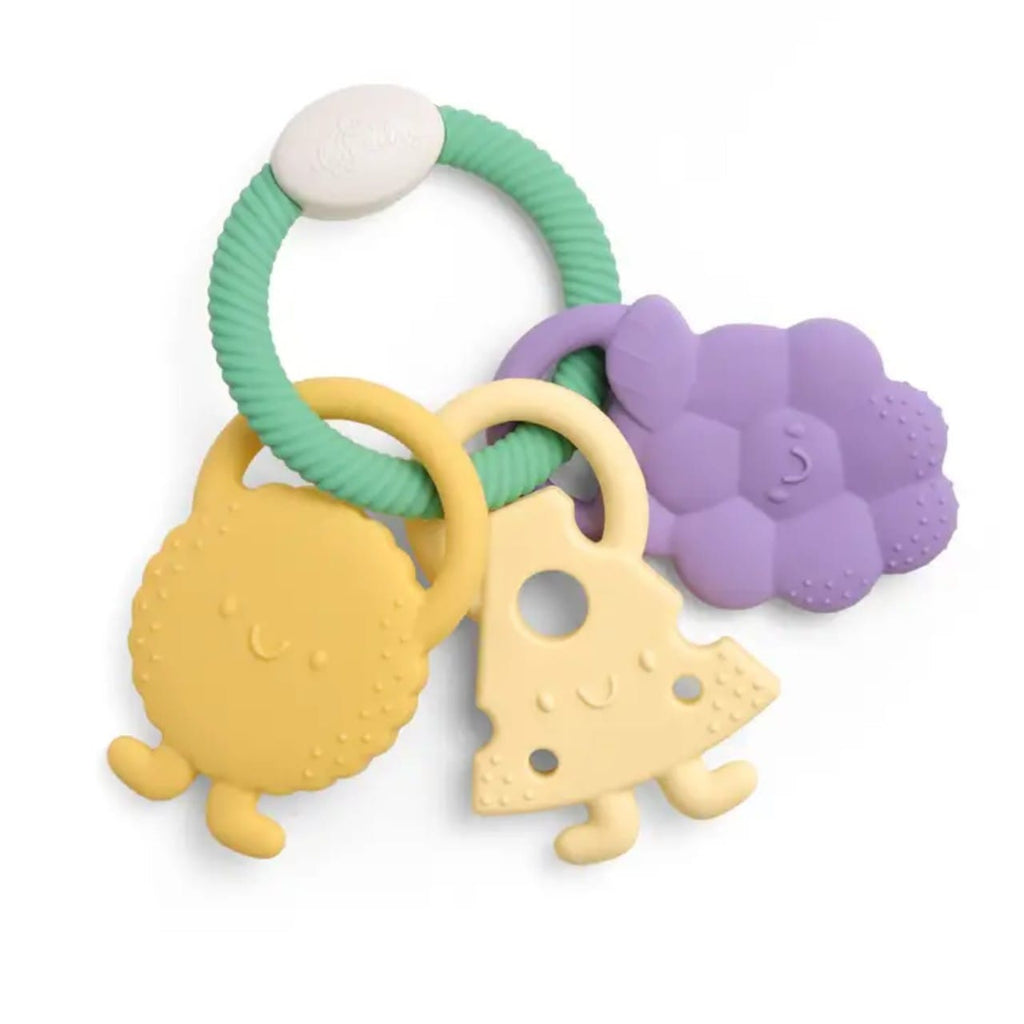 Charcuterie Itzy Trio Multi-textured Silicone Teether Itzy Ritzy Baby & Toddler - Pacifiers & Teethers
