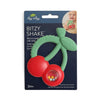 Cherries Bitzy Shake Silicone Teether With Rattle Itzy Ritzy Baby & Toddler - Pacifiers & Teethers