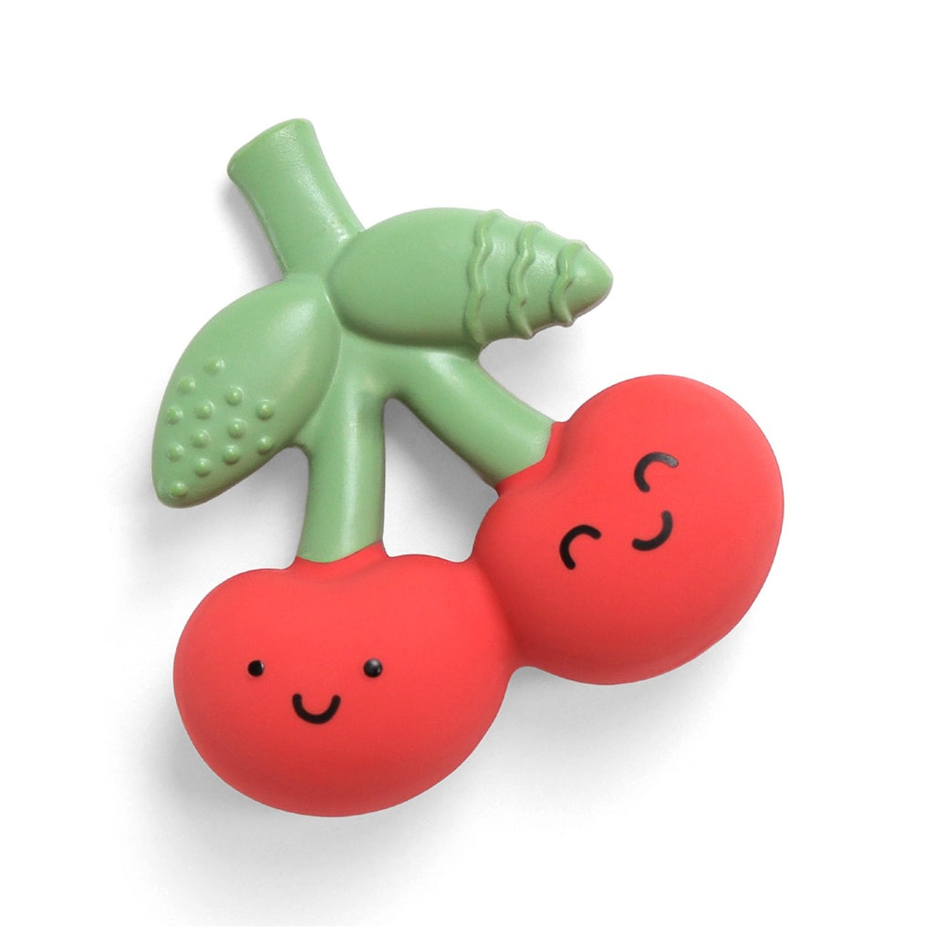 Cherries Comfort Crew Teether Itzy Ritzy Baby & Toddler - Pacifiers & Teethers