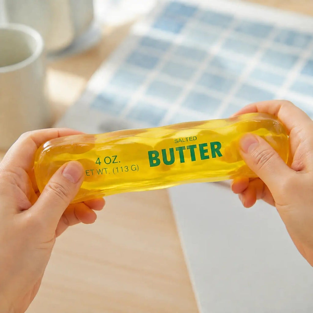 Butter Bar Vaseline-Like Clear Squishy Stress Fidget Bar K Wonderland Toys & Games