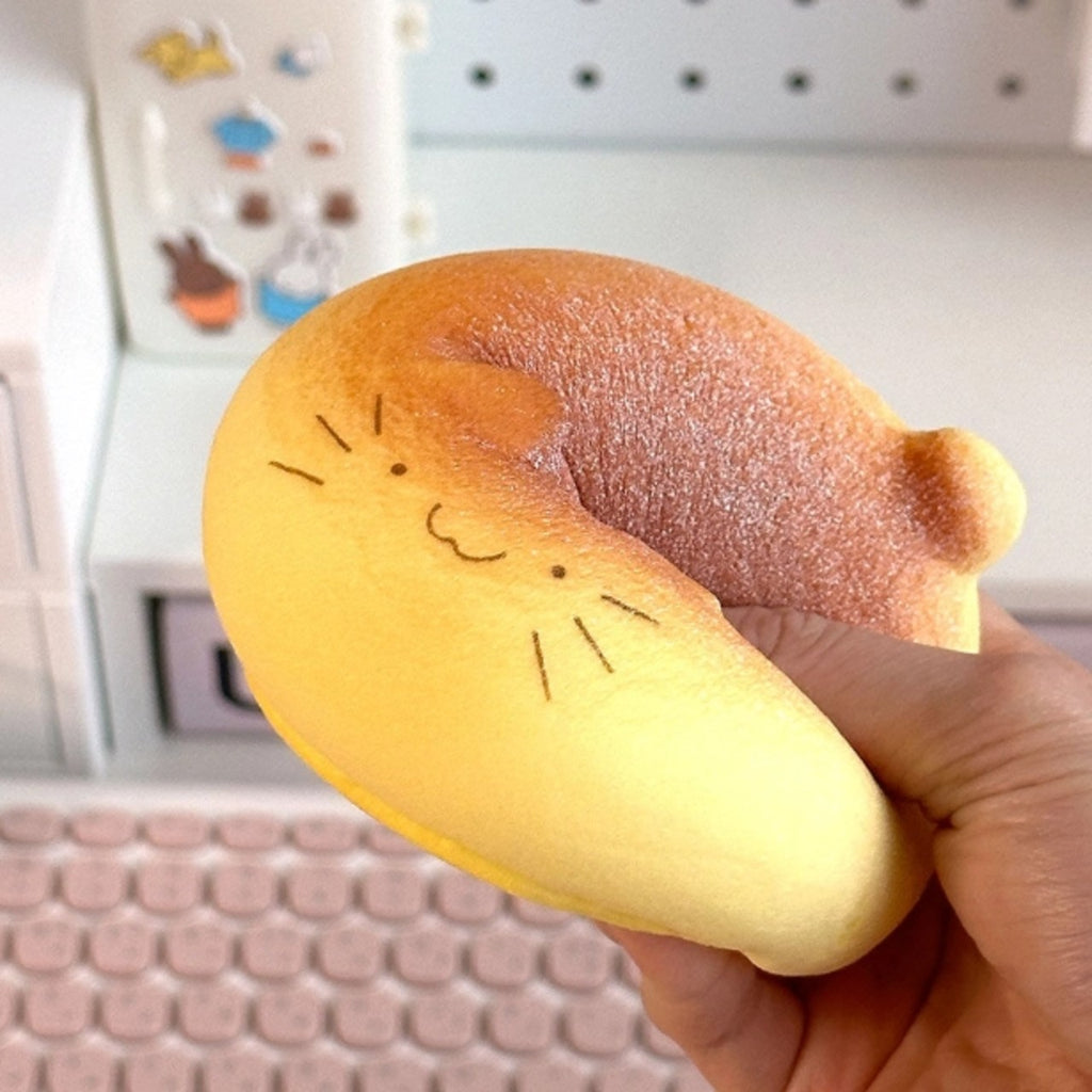 Cat Bread Squishy Toy K Wonderland Toys & Games