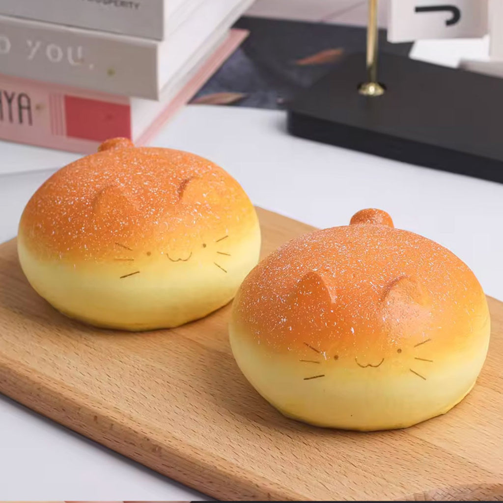 Cat Bread Squishy Toy K Wonderland Toys & Games