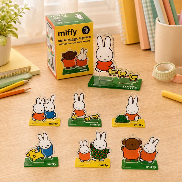 Miffy Diy Acrylic Stand Keyring Blind Box K Wonderland Toys & Games