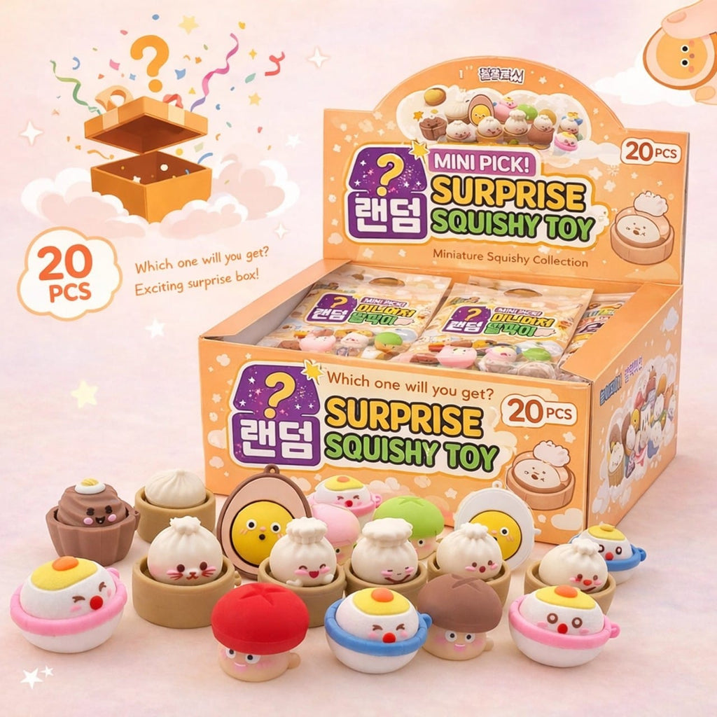 Mini Pick Surprise Squishy Clicker Pop Random Pack K Wonderland Toys & Games