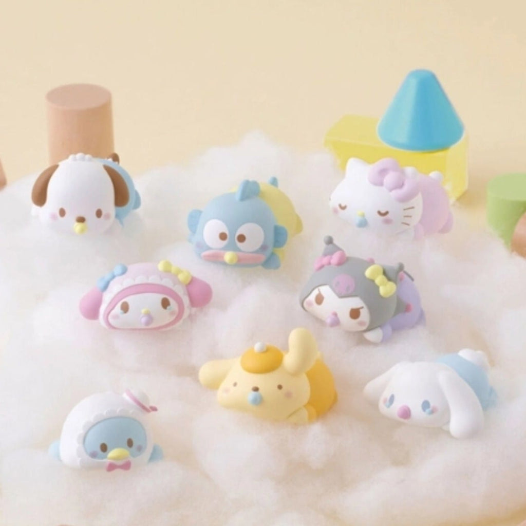 Sanrio Characters Mochi Squishy Figure Series 2 Collectibles Blind Box Toy K Wonderland Toys & Games