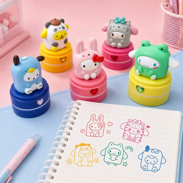 Sanrio Cubic Candy Character Figure Stamp K Wonderland Toys & Games