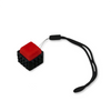Red/Clicky Spiky Mechanical Keyboard Fidget Toy Keychain Kahn Creations Toys & Games - Fidget Toys
