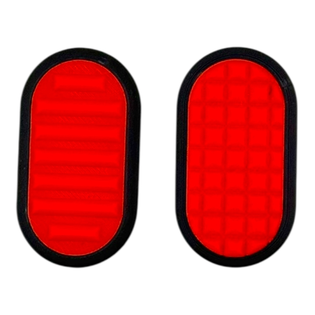 Red Silent Fidget Slider Toy Kahn Creations Toys & Games - Fidget Toys