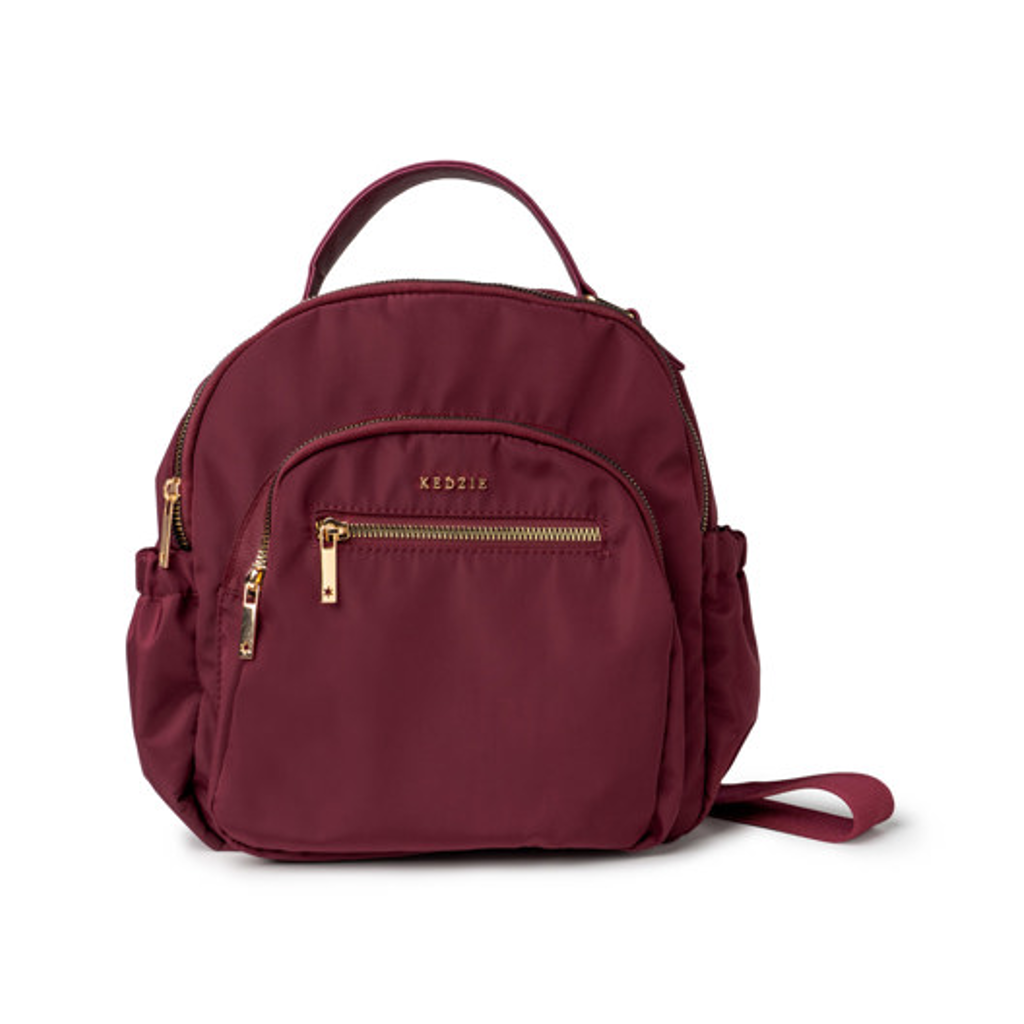 Burgundy Kedzie Aire Convertible Backpack Bag Kedzie Apparel & Accessories - Bags - Handbags & Wallets