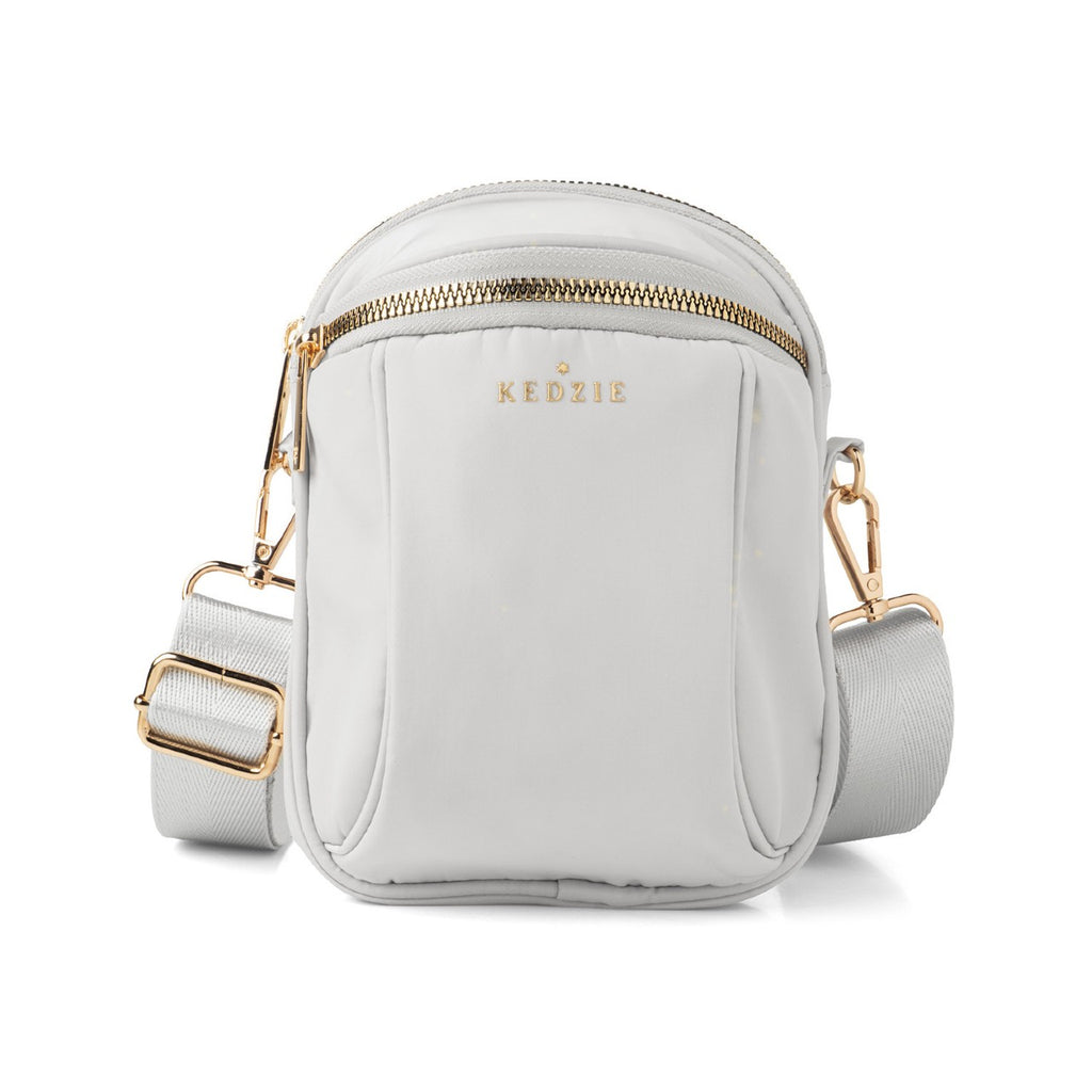 Glacier Gray Midtown Crossbody Bag Kedzie Apparel & Accessories - Bags - Handbags & Wallets