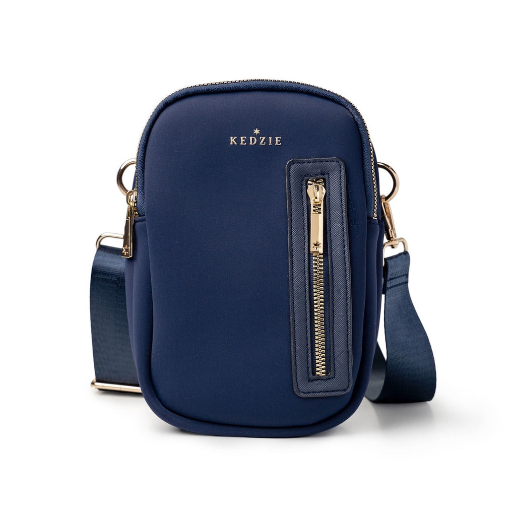 Navy Kedzie® Sloane Convertible Sling Kedzie Apparel & Accessories - Bags - Handbags & Wallets