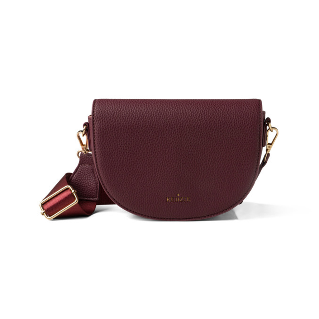 Oxblood Luna Crossbody Bag Kedzie Apparel & Accessories - Bags - Handbags & Wallets