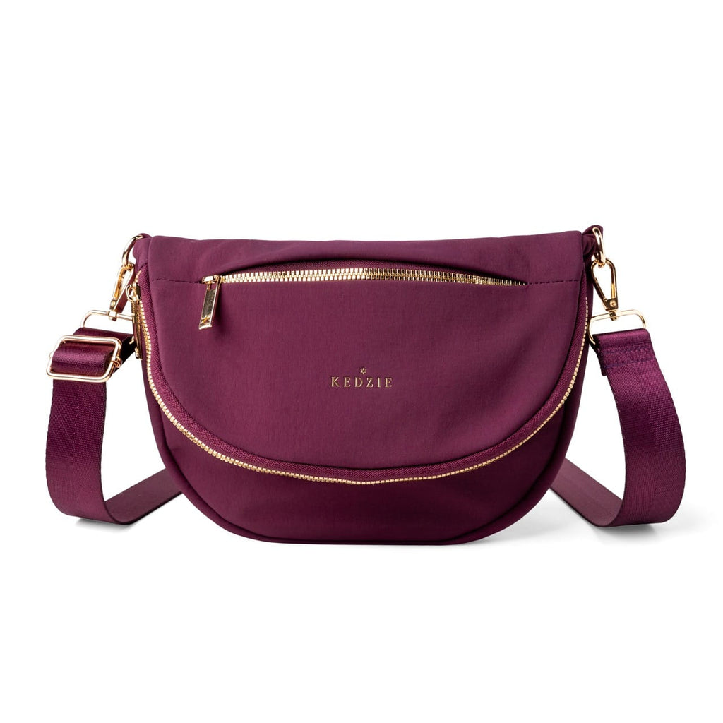 Plum Quinn Crossbody Kedzie Apparel & Accessories - Bags - Handbags & Wallets