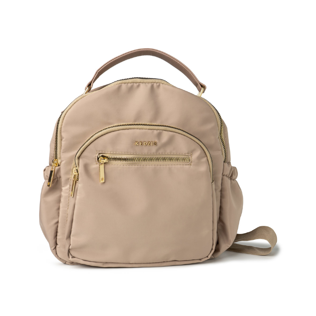 Taupe Kedzie Aire Convertible Backpack Bag Kedzie Apparel & Accessories - Bags - Handbags & Wallets