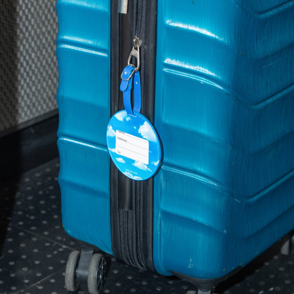 Cloud Luggage Tag Kikkerland Apparel & Accessories