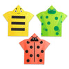 Kidoki Garden Friends Rain Poncho Kikkerland Apparel & Accessories
