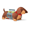 Zip & Flip Dachshund Pillow Kikkerland Apparel & Accessories