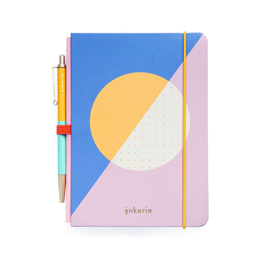Dotted Mini Notebook And Pen Kikkerland Books - Blank Notebooks & Journals