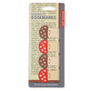 Mushroom Face Magnetic Bookmark Set Kikkerland Books - Bookmarks