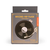 Record Hip Flask Kikkerland Home - Barware