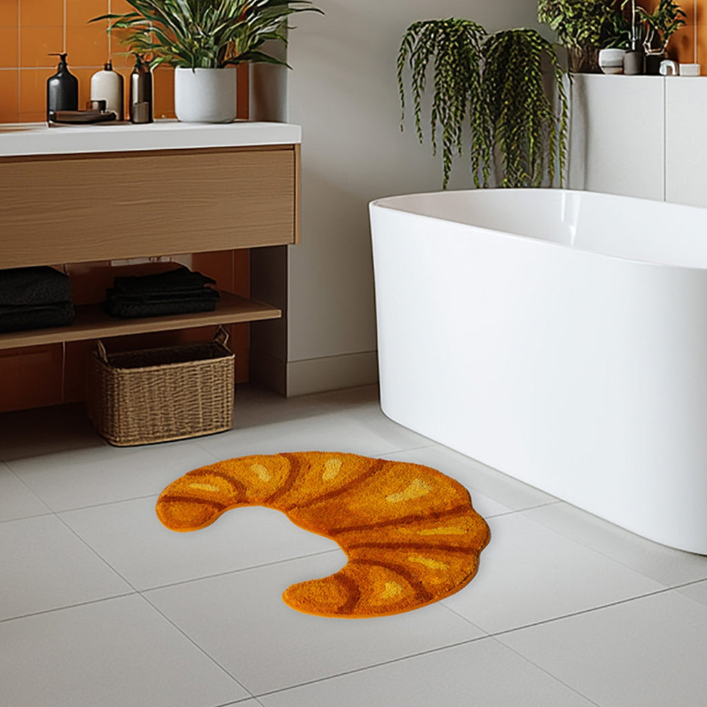 Coissant Bath Rug - DM36 Kikkerland Home - Bath & Body