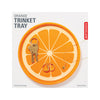 Orange Trinket Tray - TR11 Kikkerland Home - Decorative Trays, Plates, & Bowls