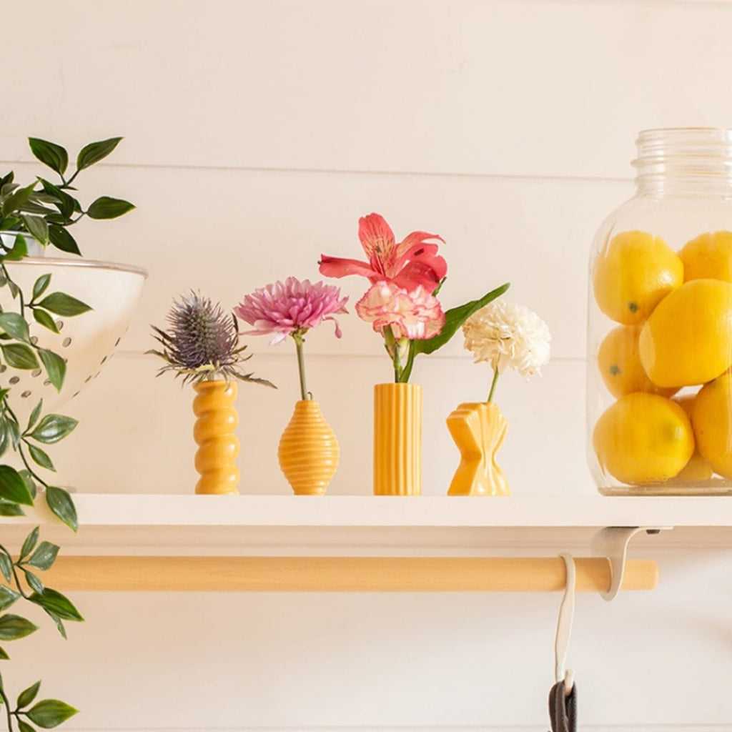 Pasta Bud Vase Set Kikkerland Home - Garden - Vases & Planters