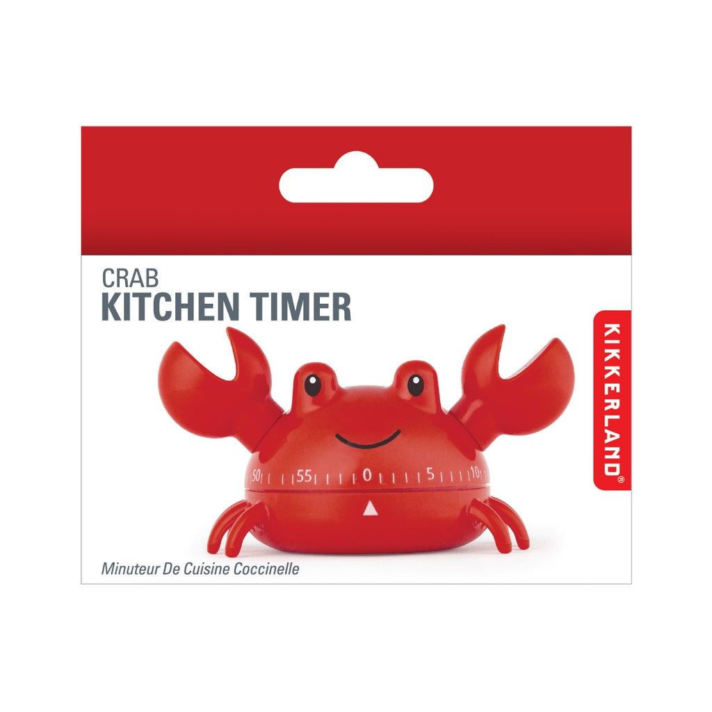 Crab Kitchen Timer - KT57 Kikkerland Home - Kitchen & Dining - Cooking Timers