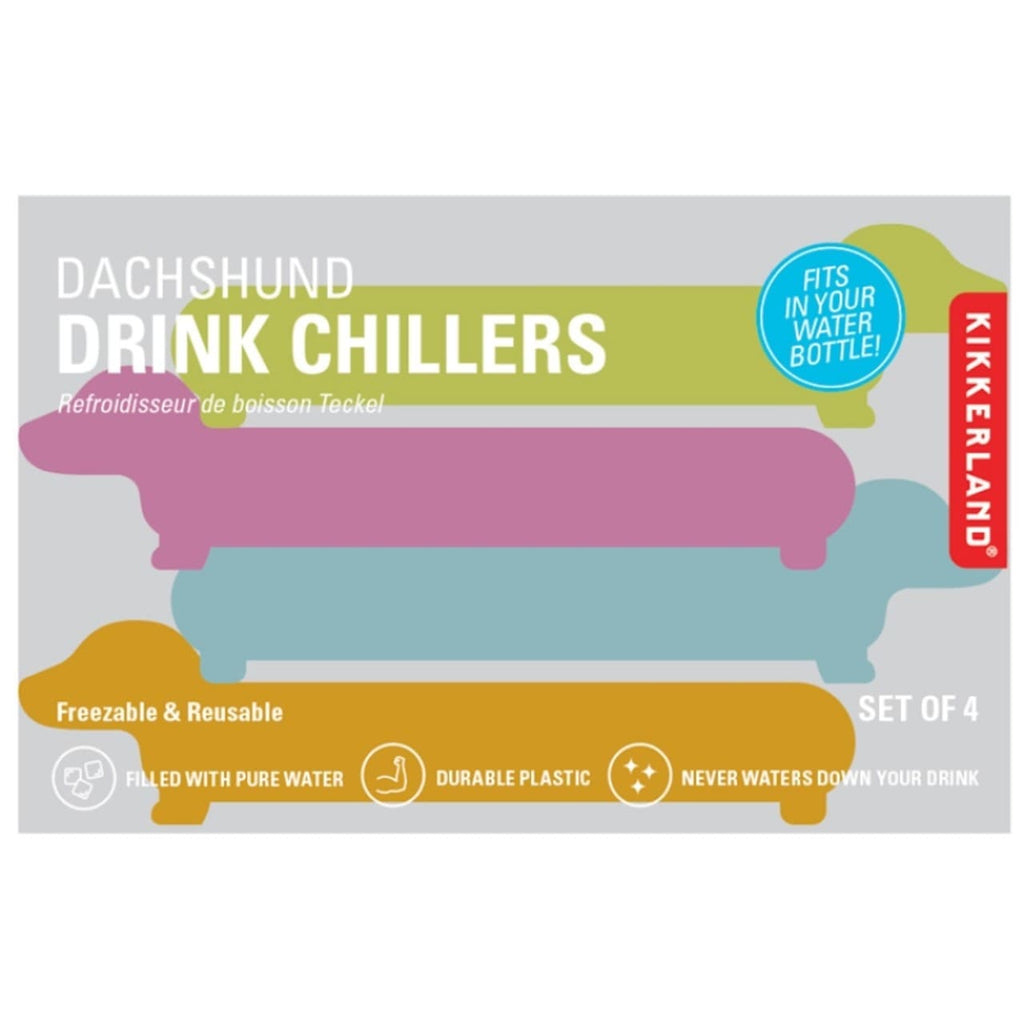 Dachshund Drink Chillers Kikkerland Home - Kitchen & Dining