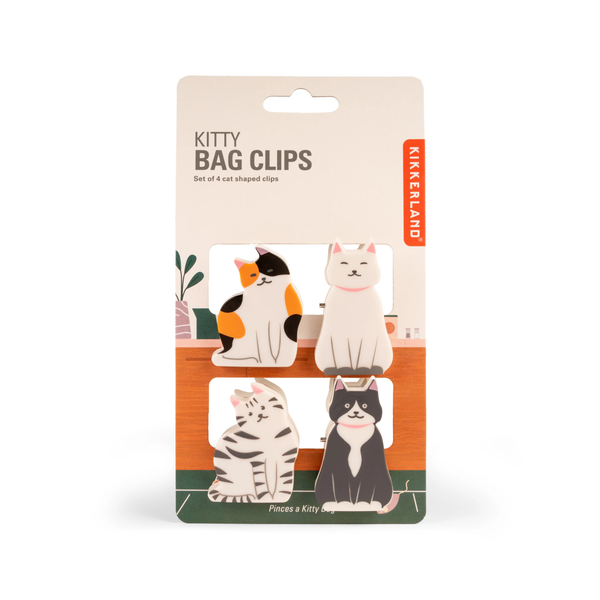 Kitty Bag Clips Kikkerland Home - Kitchen & Dining