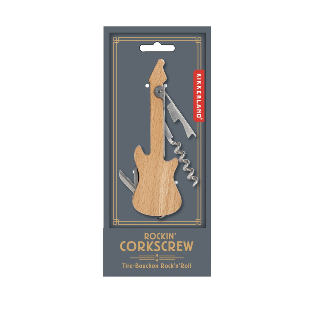 Rockin' Guitar Corkscrew Kikkerland Home - Kitchen & Dining
