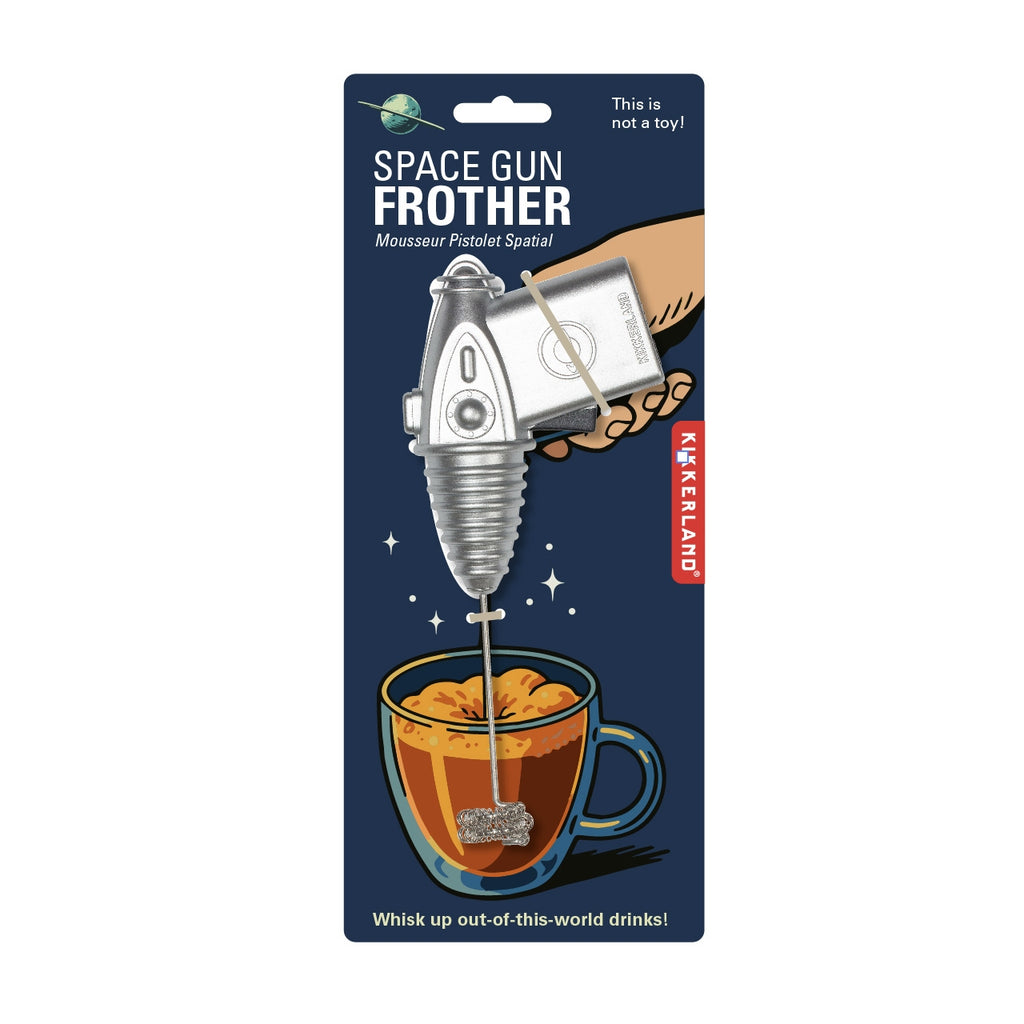 Space Gun Frother Kikkerland Home - Kitchen & Dining