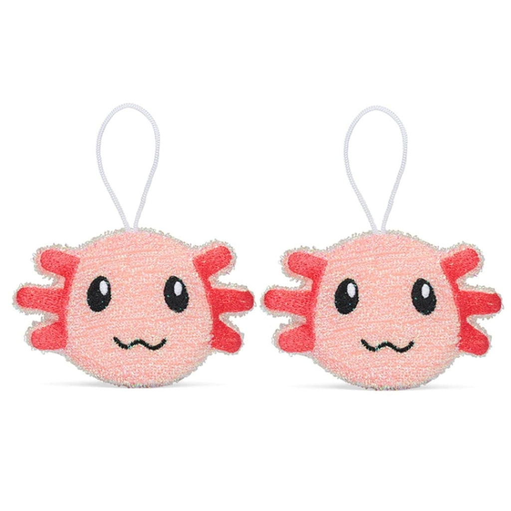 Axolotl Scrub Sponges Set Kikkerland Home - Kitchen & Dining - Sponges & Cleaning Cloths