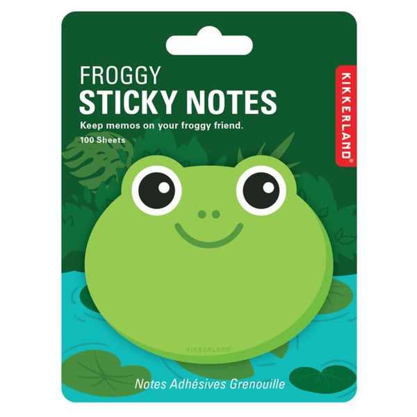 Froggy Sticky Notes Kikkerland Home - Office & School Supplies
