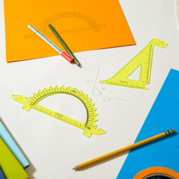 Jurassic Ruler Set Kikkerland Home - Office & School Supplies