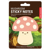 Mushroom Sticky Notes Kikkerland Home - Office & School Supplies