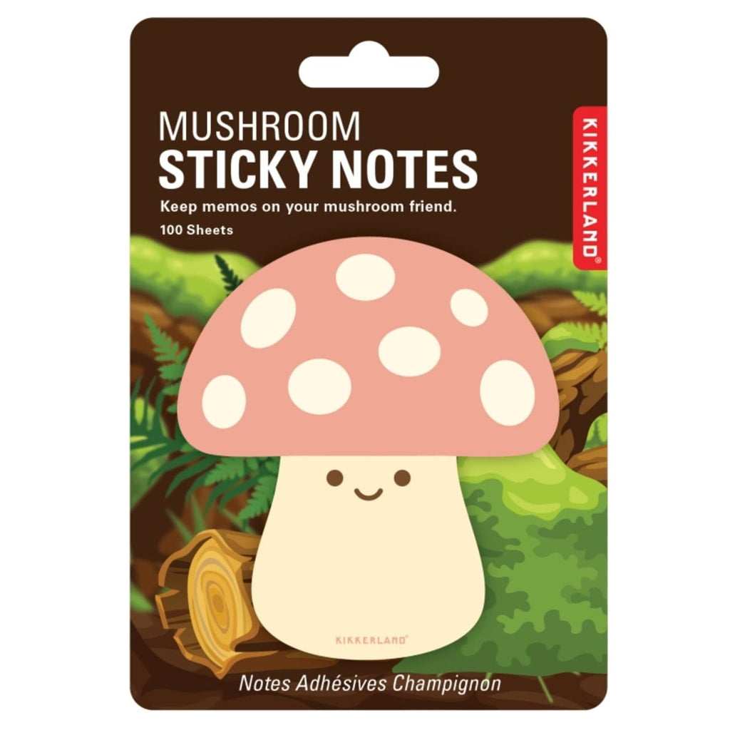 Mushroom Sticky Notes Kikkerland Home - Office & School Supplies