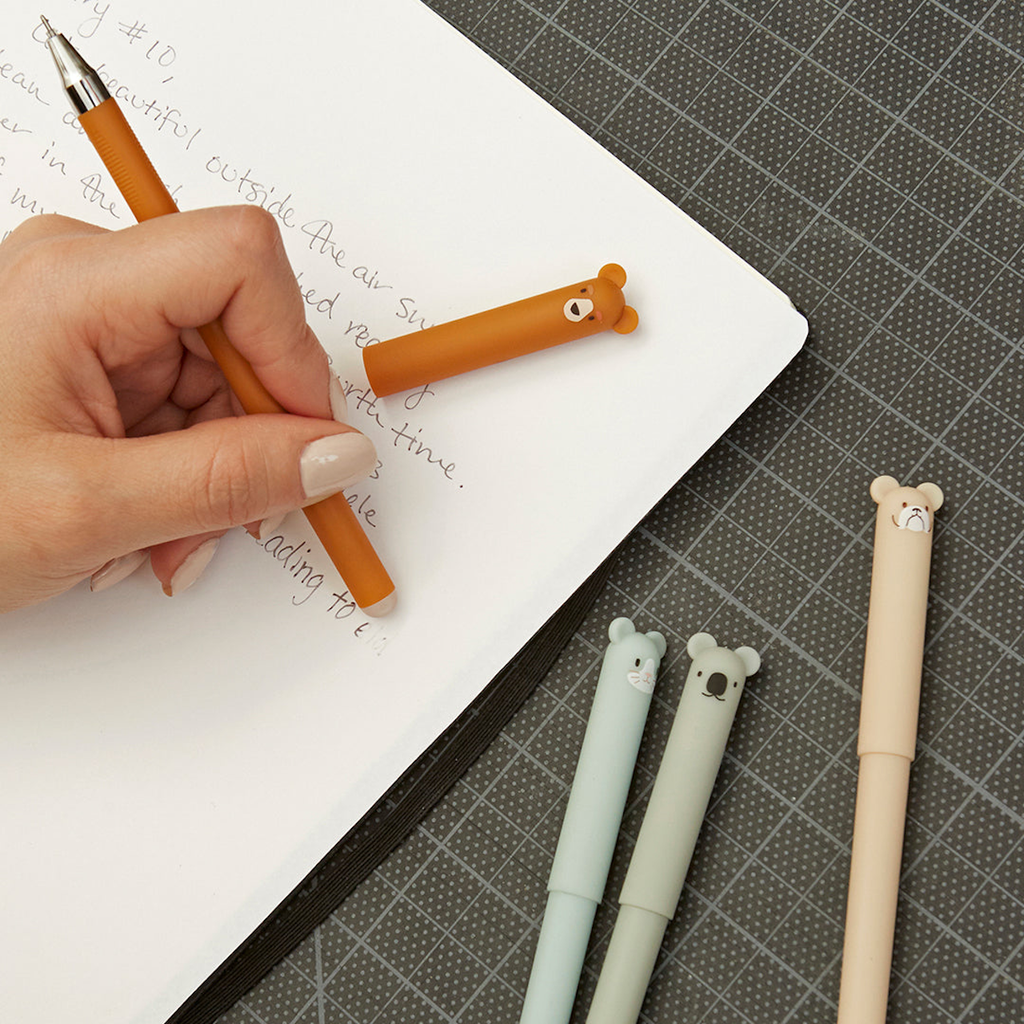 Erasable Animal Pens Kikkerland Home - Office & School Supplies - Pencils, Pens, Markers & Chalk