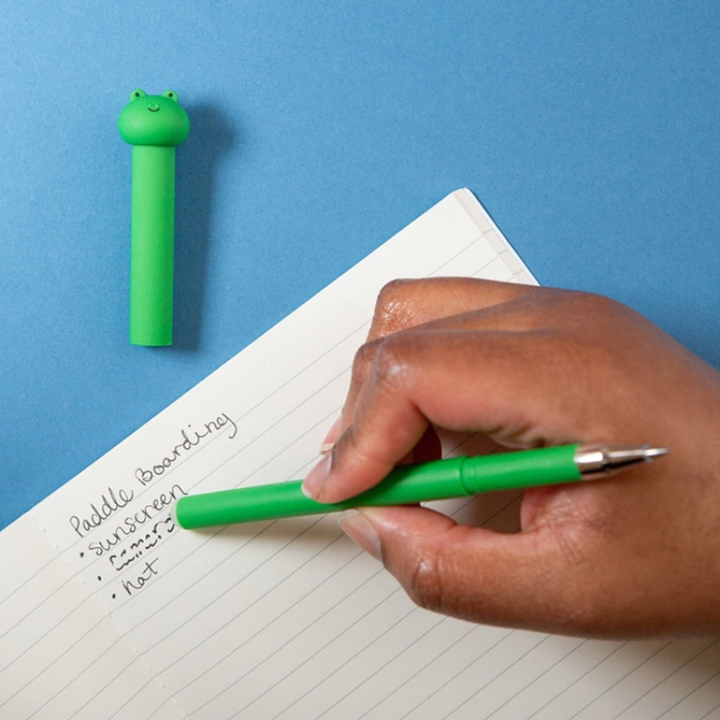 Frog Erasable Gel Pen Kikkerland Home - Office & School Supplies - Pencils, Pens, Markers & Chalk