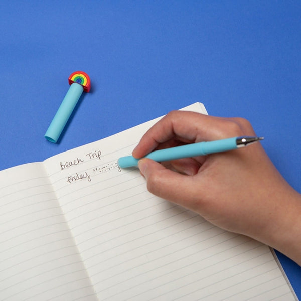Rainbow Erasable Gel Pen Kikkerland Home - Office & School Supplies - Pencils, Pens, Markers & Chalk